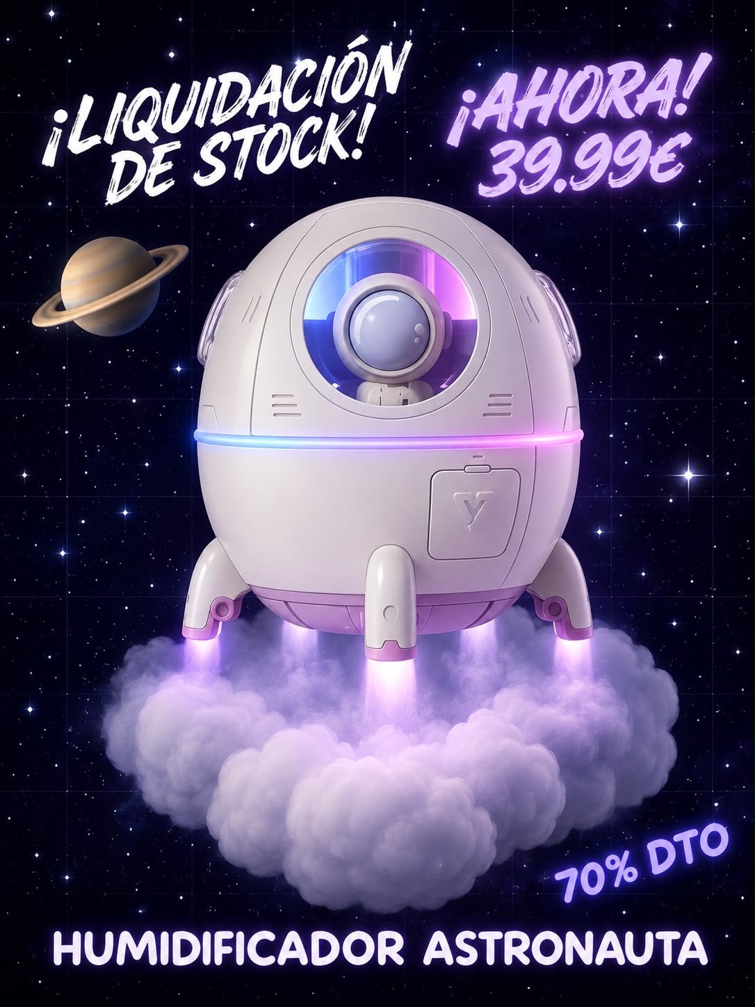 Humidificador nave espacial - ZenOrbit
